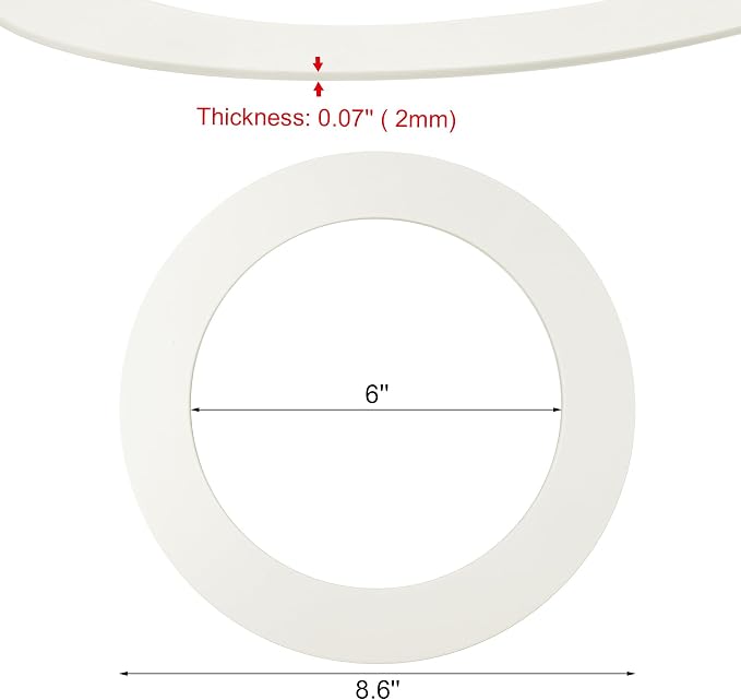 Goof Rings for 6 Inch Recessed Lights, Can Light Trim Ring Cover