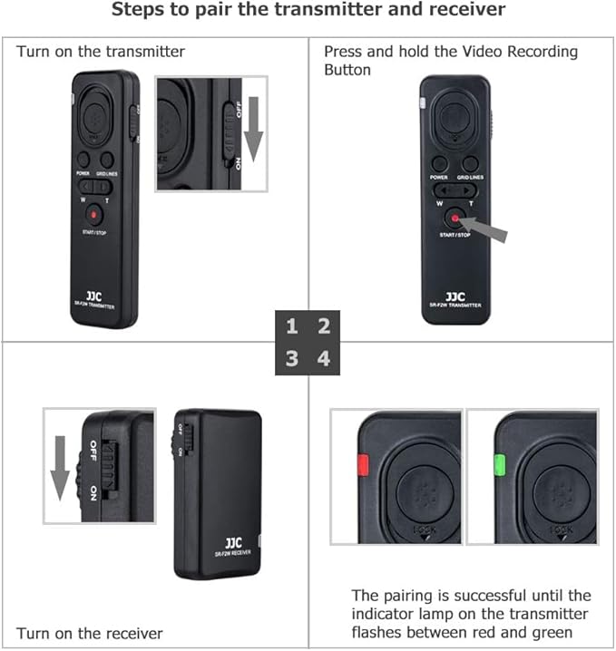 Wireless Remote Control for Sony A1 II HDR-CX405 CX440 CX455 CX675 CX900