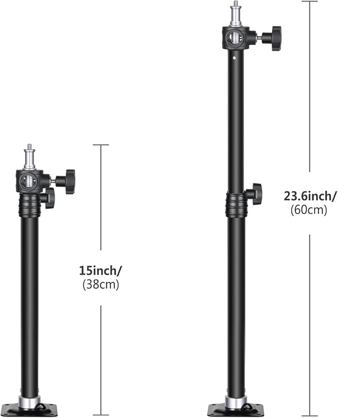 Neewer Wall Mounting Boom Arm 15-23.6 inches/38-60 Centimeters Adjustable Length