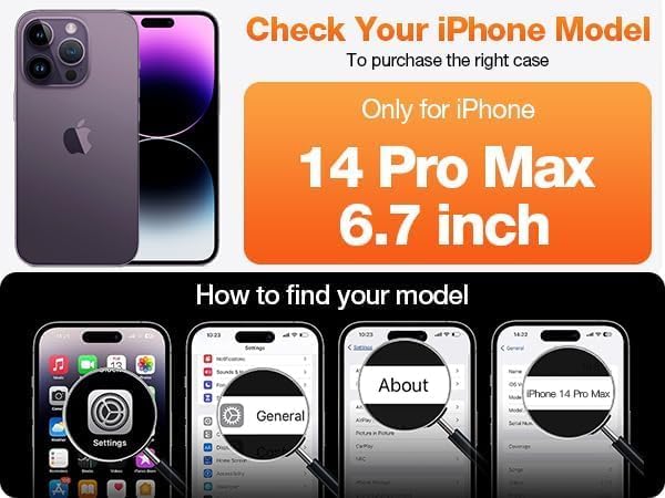 LeYi for iPhone-14-Pro Max Case for MagSafe :