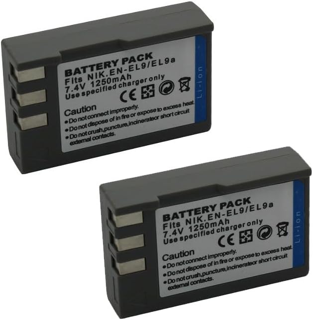 EN-EL9 Camera Battery Multifunctional Charger Set Compatible