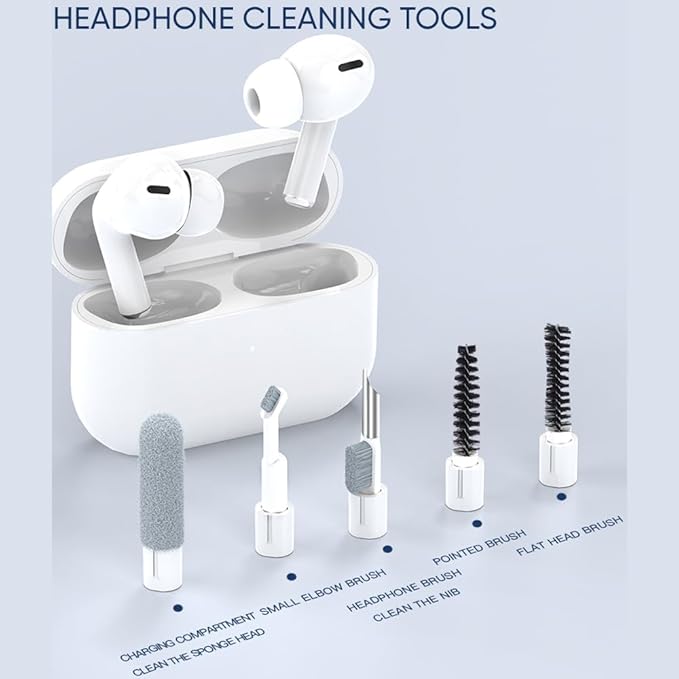 Multifunctional Electronic Cleaning Kit, Keyboard Brush, Screen Spray Wiper