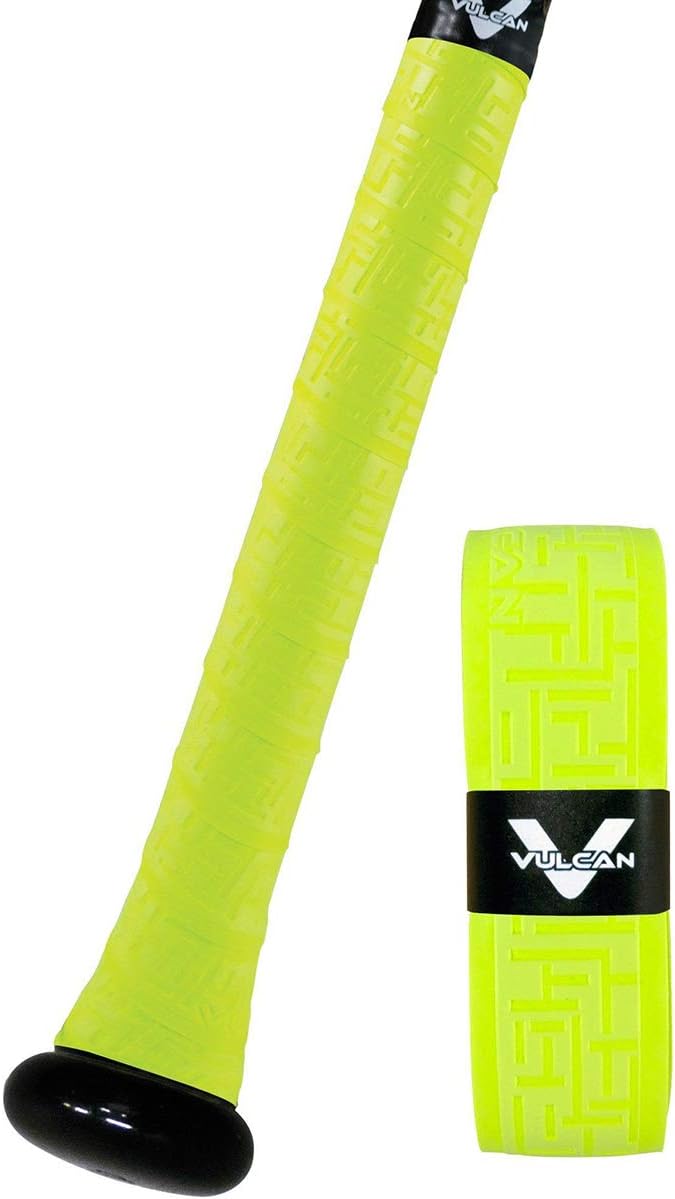 Vulcan Bat Grip - 0.50mm / 1.00mm / 1.75mm | Perfect for Baseball & Softball | Multiple Colors Available