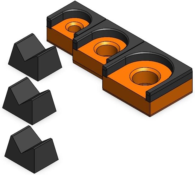 MagAttach Ratchet Organizer Kit (3 Piece Set, Orange/Black)