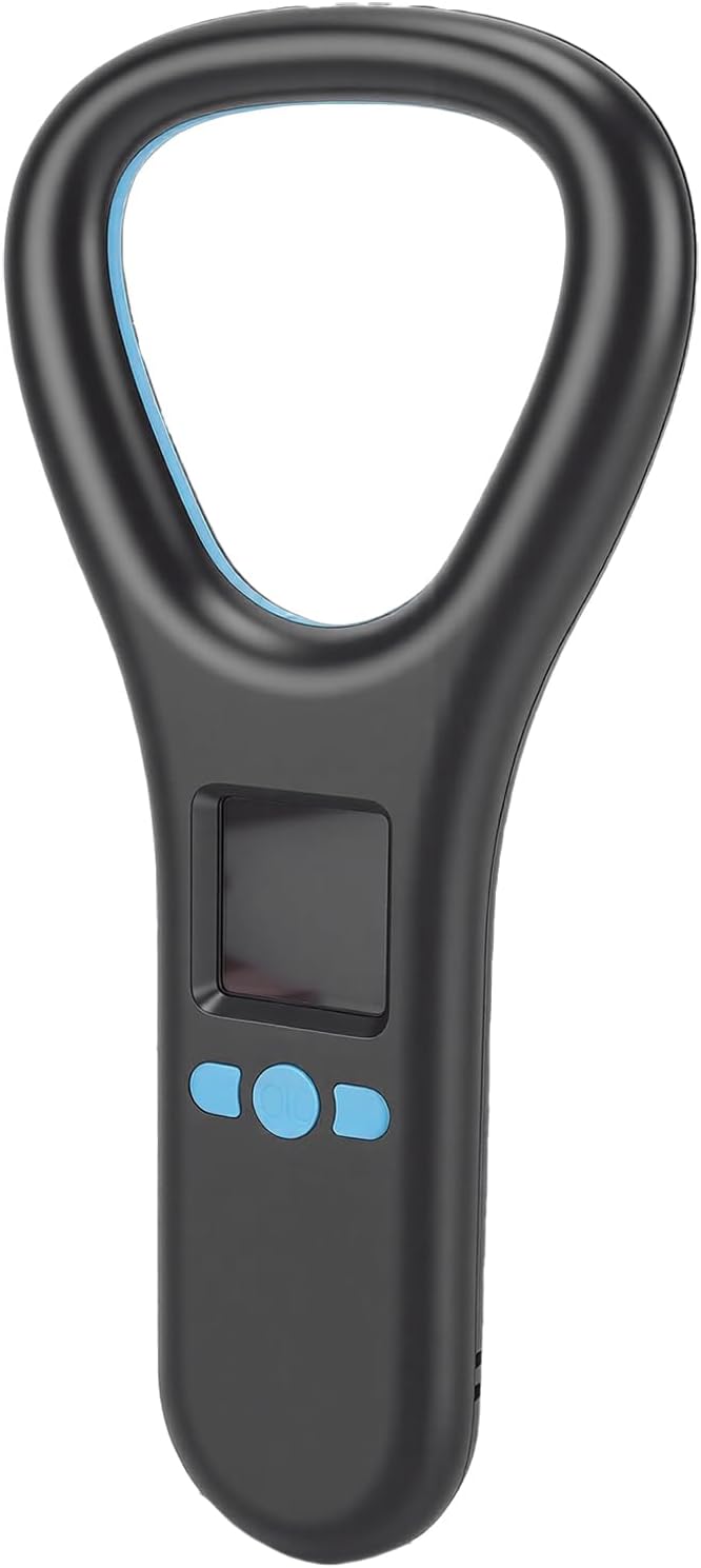 Pet Microchip Scanner, ISO11784 85 FDX B EMID Rechargeable Portable Pet Micro Chip Reader Scanner 134.2Khz 125Khz, for Animal Dogs Cats