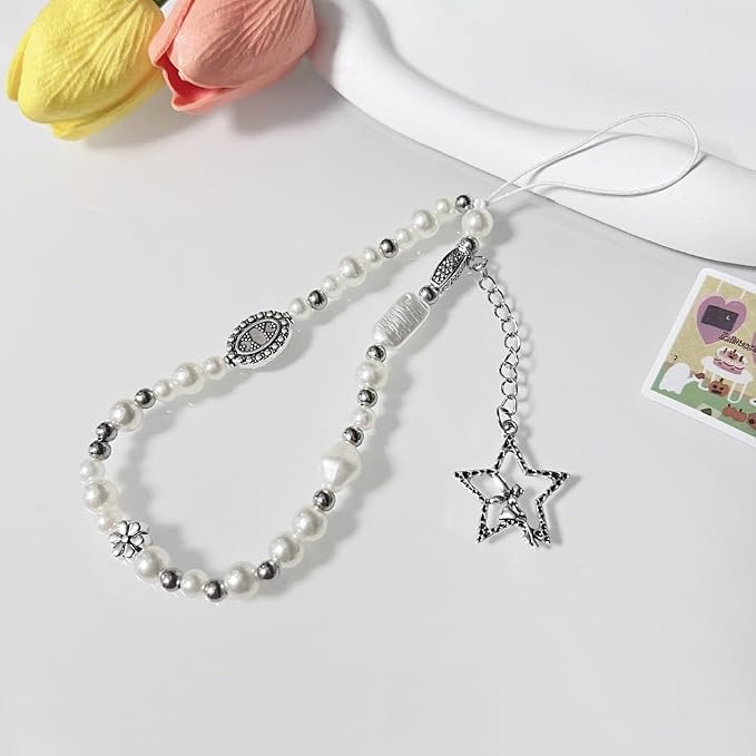 Beaded Camera Wrist Strap Cute Digital Camera Charm Lanyard, Phone Wristlet
