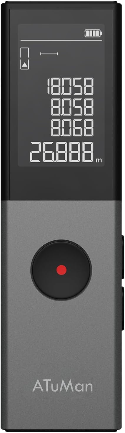 ATuMan Green Laser Distance Meter, 164Ft Laser Measure