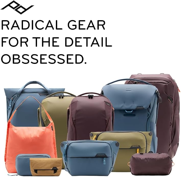 Peak Design Everyday Sling 6L, Padded Adjustable Shoulder Strap