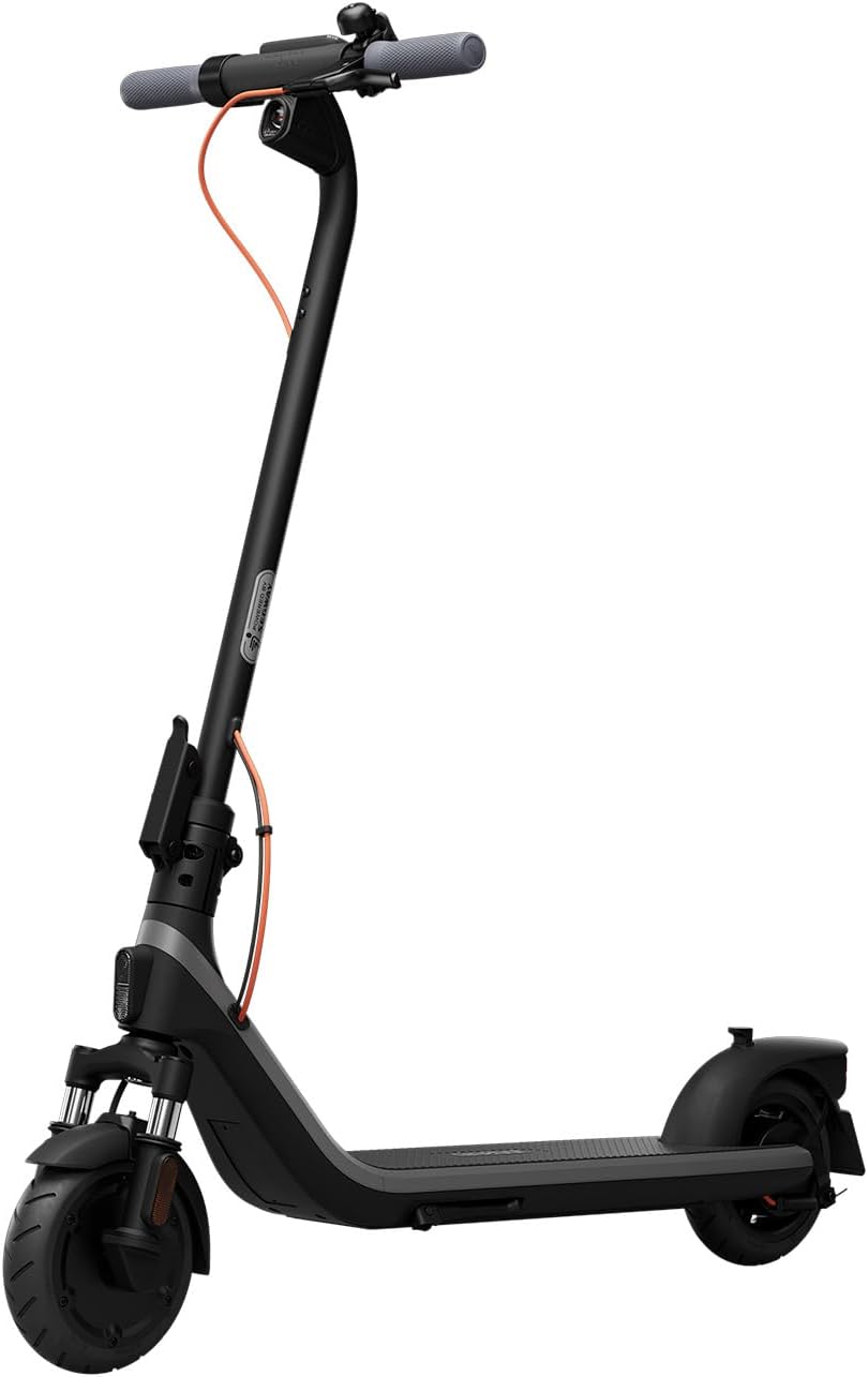 Segway Ninebot E2 Plus II Electric Scooter - 15.5–20 MPH, Long Range, Foldable Design, UL Certified