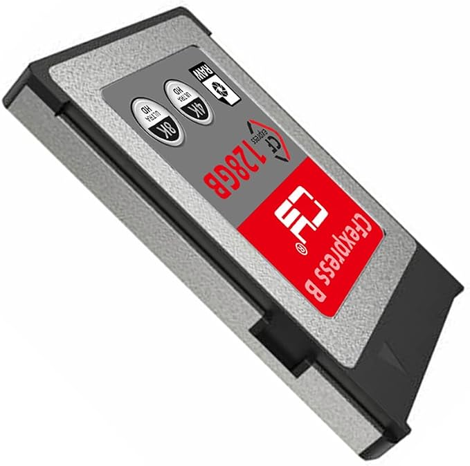 CFexpress Type-B 128GB Memory Card CFE CFB Adapter Compatible