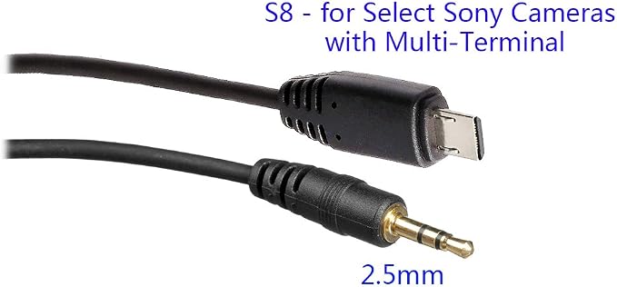 PHOLSY 2.5mm S8 Off-Camera Remote Cable