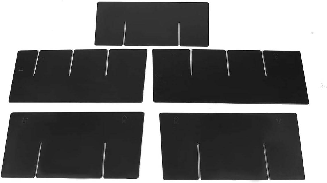 DNA MOTORING Center Console Organizer Divider Compatible with 14-19 Tundra, Insert Armrest Divider, ZTL-Y-0026