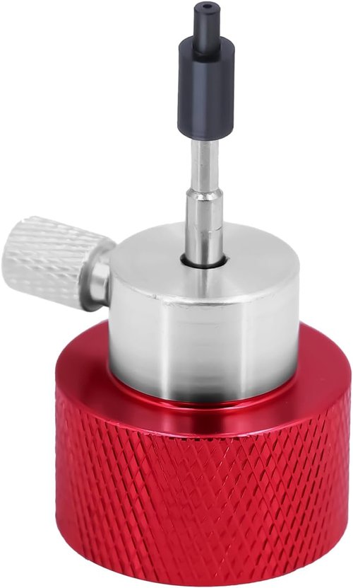 Elecbee Airsoft Propane Filling Adapter - Reusable Non-Leaking Gas Refill with Silicone Oil Port for Green Gas Cans