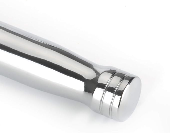 FLZOSPER 1/2-Inch Drive Premium Extension Breaker Bar | 15" Length | Heavy Duty CR-V Steel | 180° Rotating Flex Cr-Mo Head | Spring-Loaded Detent Ball Great for Automotives, Nuts and Bolts
