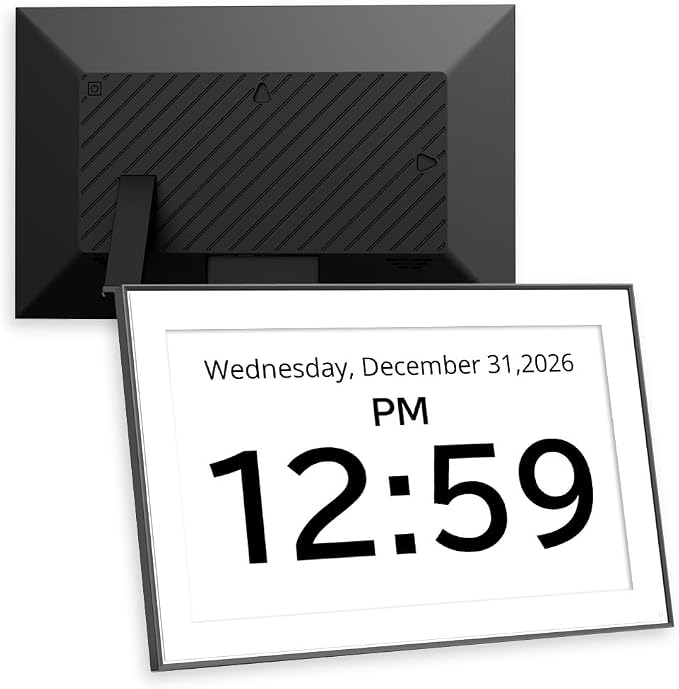 Santek] Large Digital Clock for Seniors
