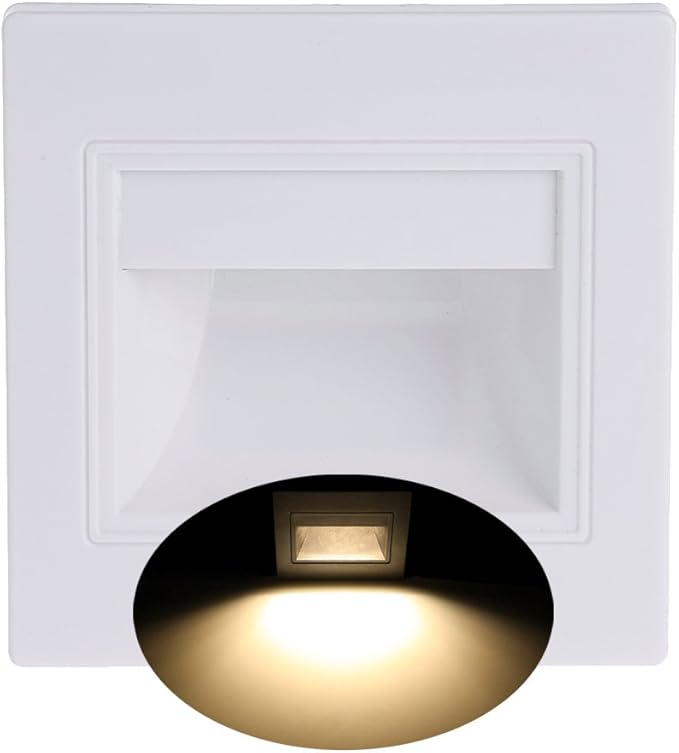 1.5W LED Recessed Light Pathway For Stair Step Wall Garden Indoor Outdoor L Lighting Table Lamp Desk Lamp Ball Clip Cupboard Projector Night Light Light LED Bulb Light Bar Tube Base