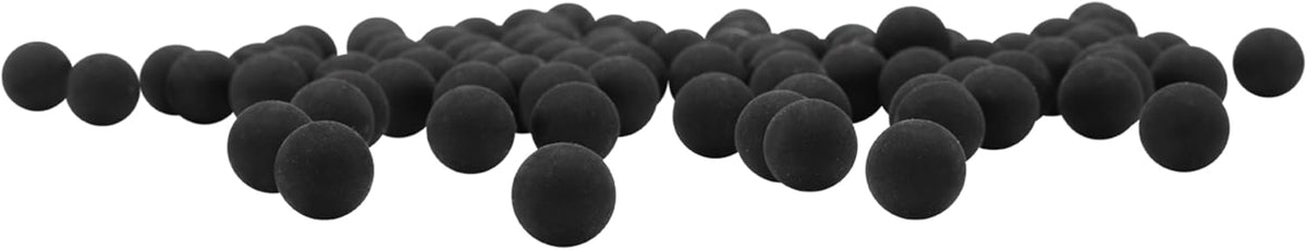 T4E Premium Rubber Ball Ammo - .43 Caliber Paintball Gun Rounds | 430 Count, Black
