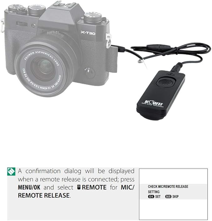 Kiwifotos RR-100 Camera Remote Shutter Release Cord