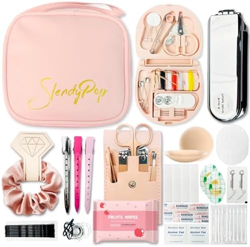 Women's Emergency Kit for Weddings 29 Essential Items for Brides Daily Use All in One Travel Kit Personal Care Survival Set for Team Bride