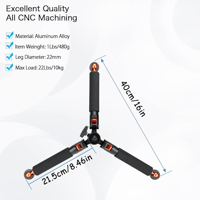 Koolehaoda 69" Aluminum Camera Monopod