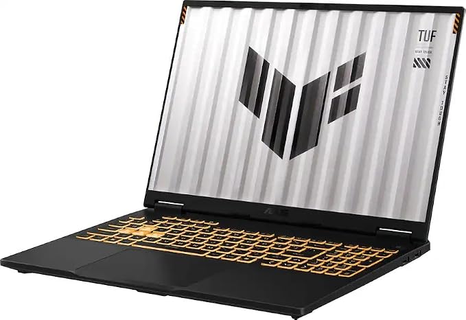 ASUS TUF Gaming F16 Laptop, 16" FHD+ 165Hz LCD 300nits, NVIDIA GeForce RTX5060, Intel Core i7-14650HX, 32GB DDR5 RAM 1TB SSD, WiFi6E, RGB Backlit KB, Win11, Jaeger Gray, w/2TB USB Drive, W/GaLiMu