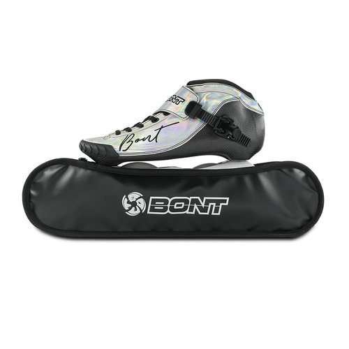 Bont Inline Skate Wheel Covers – Protect Wheels and Bearings – Easy Slip-On Design – Multiple Sizes (Black White, 3x110mm)