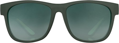 Goodr Mint Julep Electroshocks Polarized Sunglasses - Large Dark Green Frame with Gradient Lenses | UV400 Protection