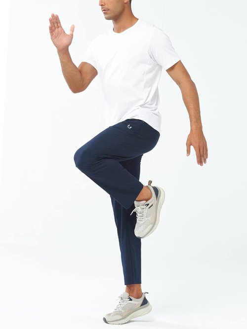 NORTHYARD Men's Athletic Joggers - Lightweight Running Pants with Zipper Pockets | Perfect for Gym & Casual Wear