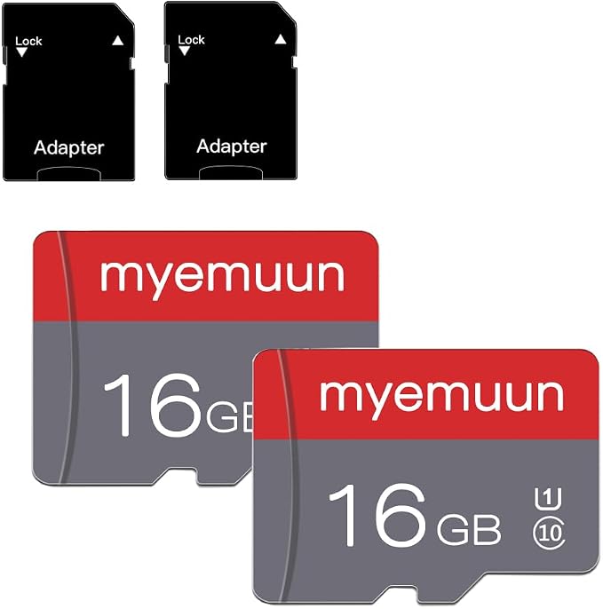 2 Pack 16 GB Micro Memory Card