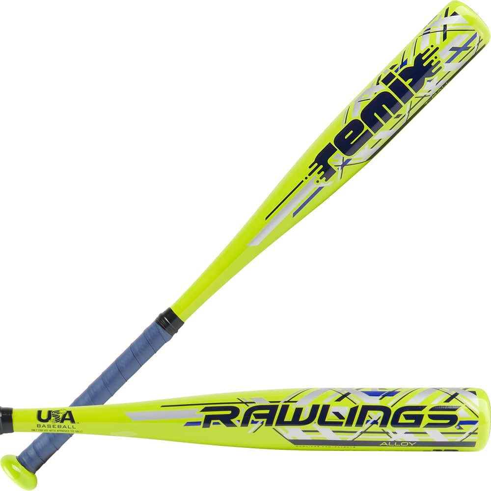 Rawlings Remix T-Ball Bat -12 Drop | 2 1/4" Barrel | Lightweight Aluminum for USA Baseball & Softball