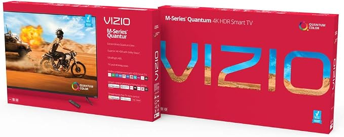 VIZIO M-Series Quantum 43” Class (42.5” diag.) 4K HDR Smart TV (M437-G0)