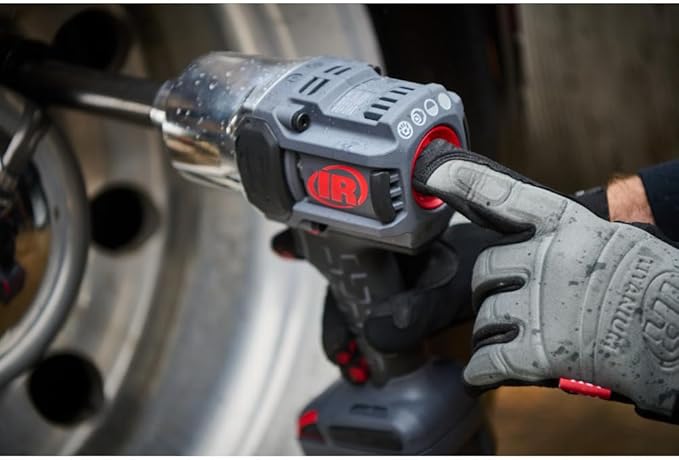Ingersoll Rand W8571-K2 3/4" 20V Cordless Impact Wrench 2 Battery Kit, 2000 ft-lb Torque, 6" Extended Anvil, Friction Ring Thru-hole, Pistol