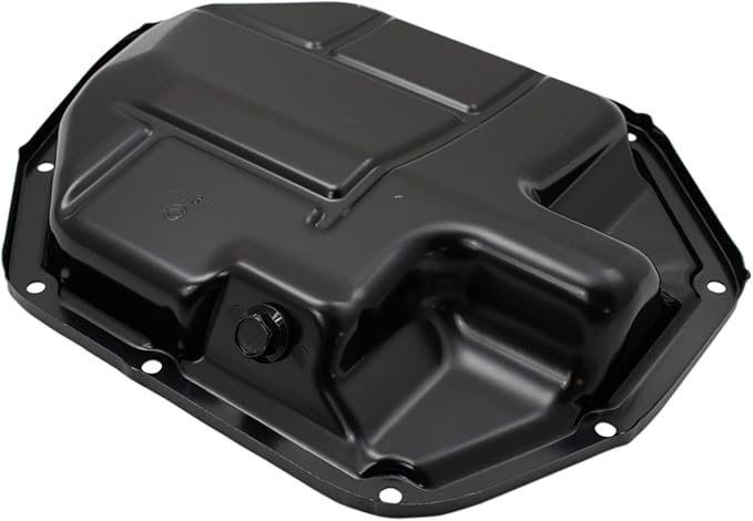 TRQ Lower Engine Oil Pan Compatible with 2007-2012 Nissan Sentra Versa