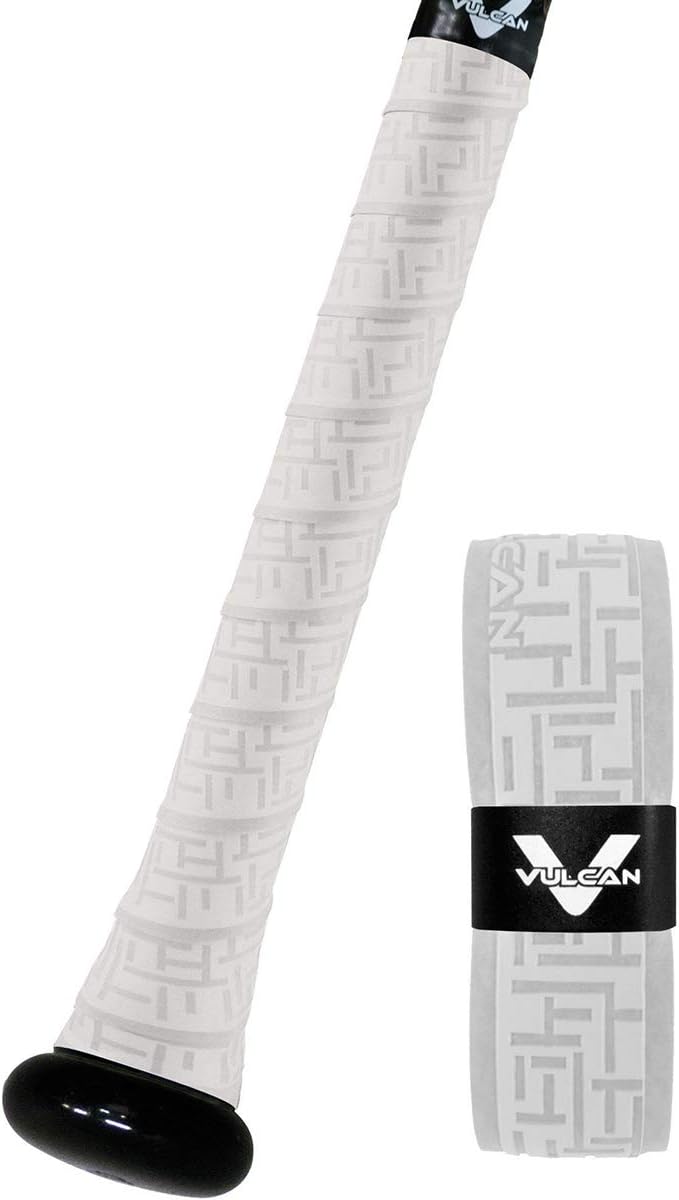 Vulcan Bat Grip - 0.50mm, 1.00mm, 1.75mm | Baseball & Softball | Multiple Color Options
