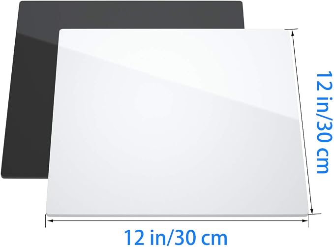 NIUBEE Acrylic Reflective Display Board
