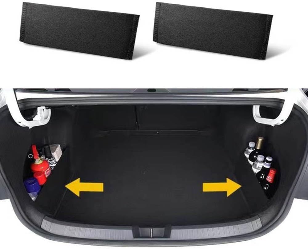 2pcs Car Rear Trunk Organizer Side Divider Board for Honda Accord 10th Gen 2018-2023, Car Trunk Side Organizer Divider Trunk Organizer for Efficient Organization