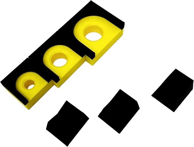 MagAttach Ratchet Organizer Kit (3 Piece Set (2-Pack), Yellow/Black)