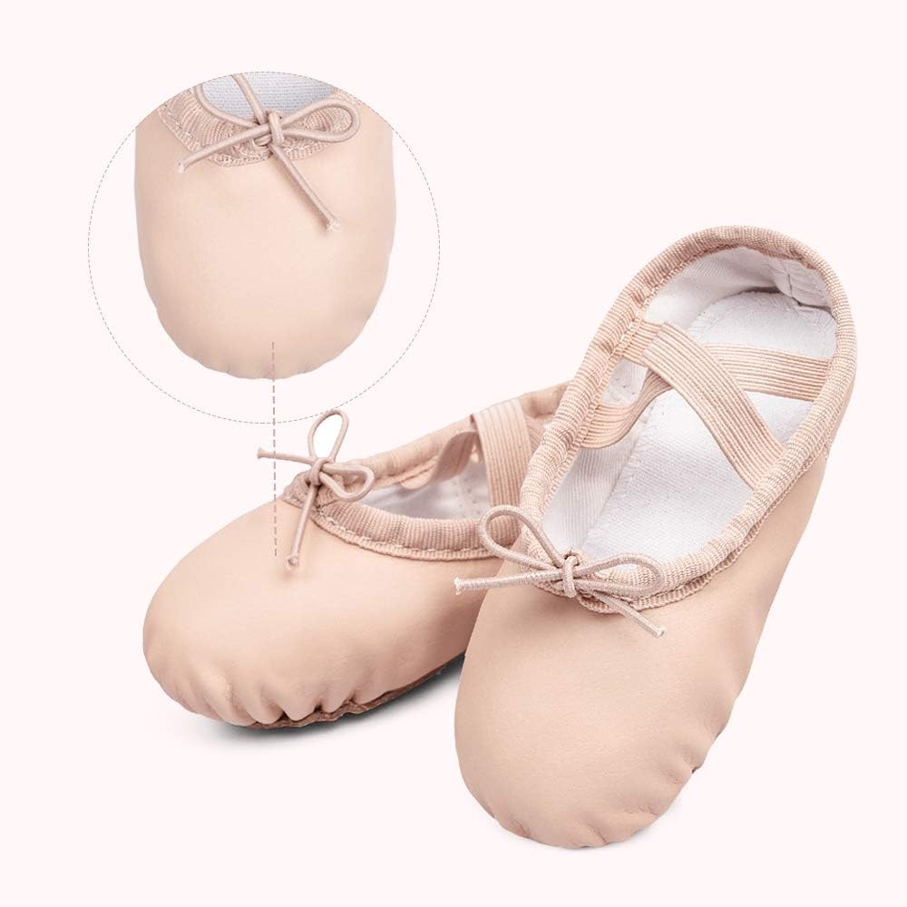 Stelle Ballet Shoes - Soft Leather Slippers for Girls & Boys | Toddler to Big Kid Sizes