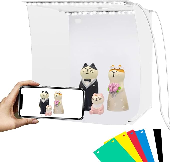 PULUZ Mini Photo Studio Light Box, Portable Folding Photo Shooting Tent