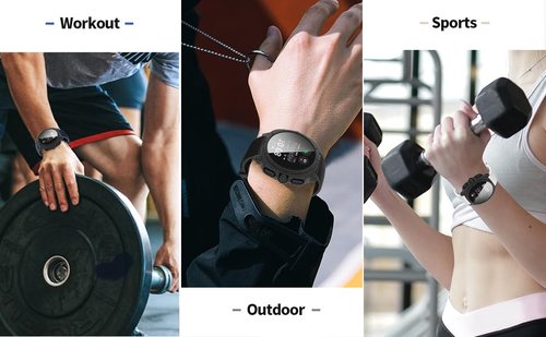 FitTurn [10-Pack] Compatible with Cubitt Aura/Aura Pro/CT2 Pro/CT4/Viva Pro/Viva Smartwatch Strap, 22mm Soft Silicone Glossy Replacement Wristband Sport Band Bracelet for Aura/Aura pro, for Men/Women