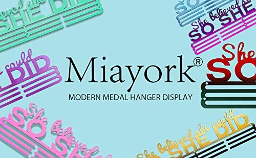 Medal Hanger | Easy to Install Wall-Mounted Medal Holder for Runners - Stylish Display Upgrade