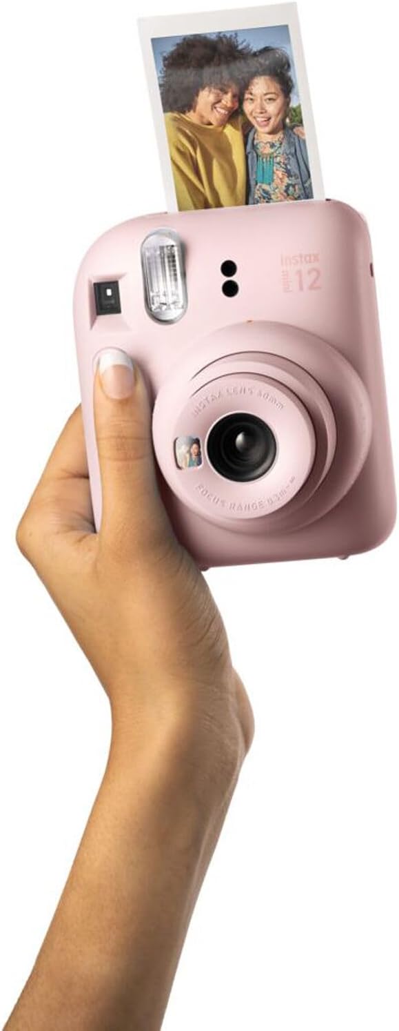 Fujifilm Instax Mini 12 Instant Camera + MiniMate Accessory Bundle & Compatible