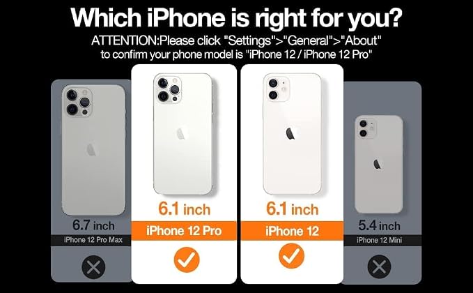 LeYi for i Phone-12 Cases/iPhone-12-Pro Case: for MagSafe