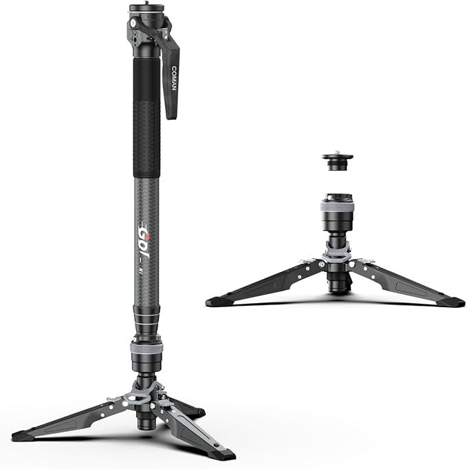 COMAN M1 62.8" Carbon Fiber Monopod