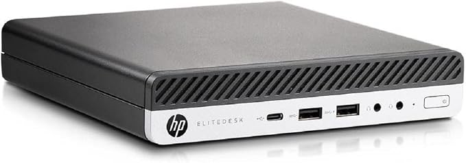 HP Micro Desktop Computer 800 G3 Elitedesk Mini Business PC, Intel Core i5-6500T,16GB DDR4, 512GB SSD,WiFi Type-C Port, New Wired Keyboard Mouse, Windows 11 Pro (Renewed)