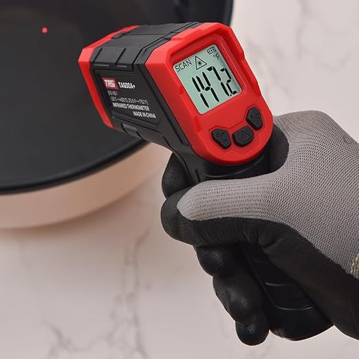 MUFASHA Infrared Thermometer Temperature Gun, -25.6℉ to 752℉ Dual Laser High