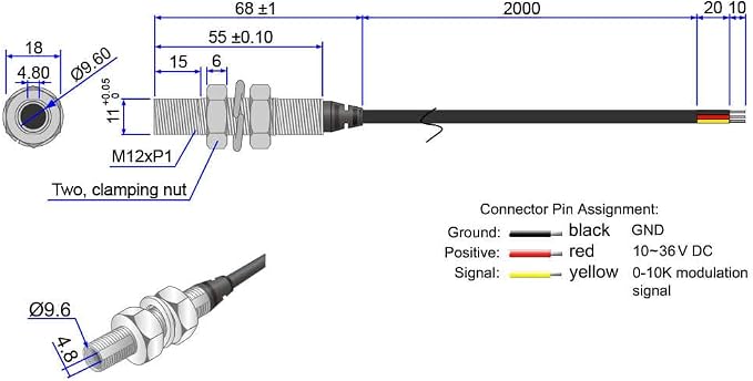Blue Circular Dot Laser Module