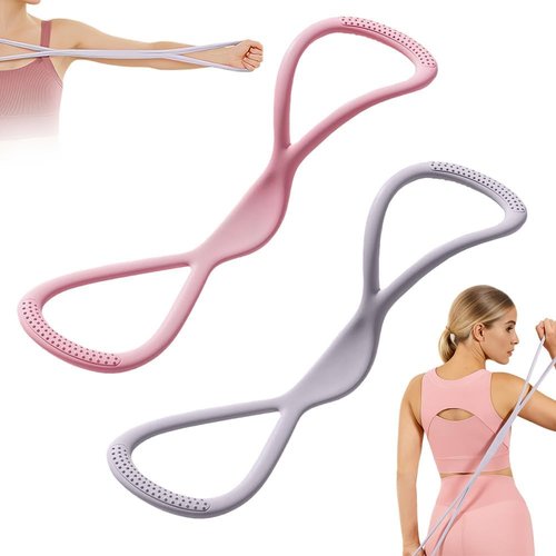 Figure 8 Resistance Bands by 2025 - Versatile Exercise Bands with Handles for Full-Body Workouts