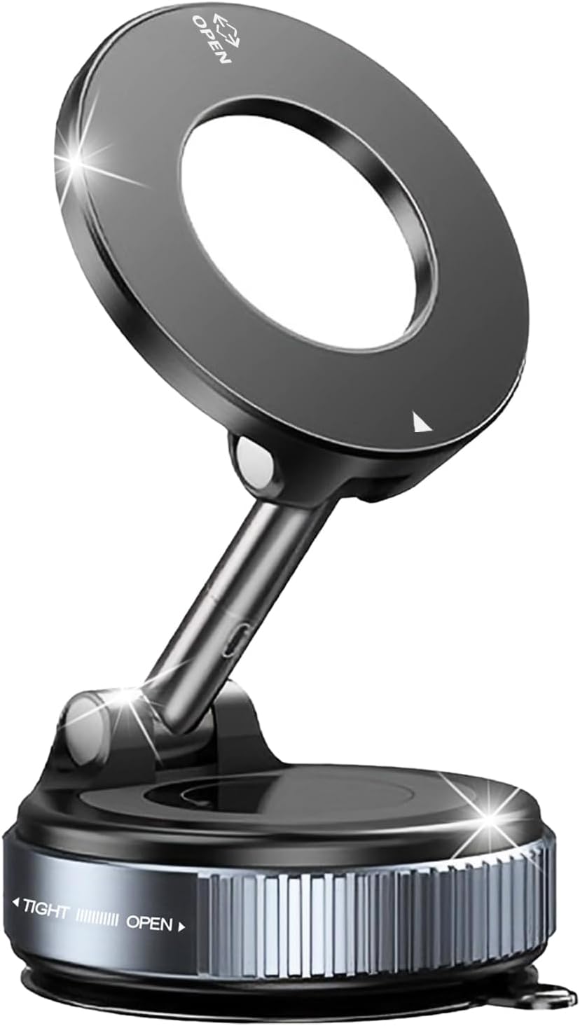 for MagSafe Car Mount, Vacuum Magnetic Car Phone Holder Stand for Your Car