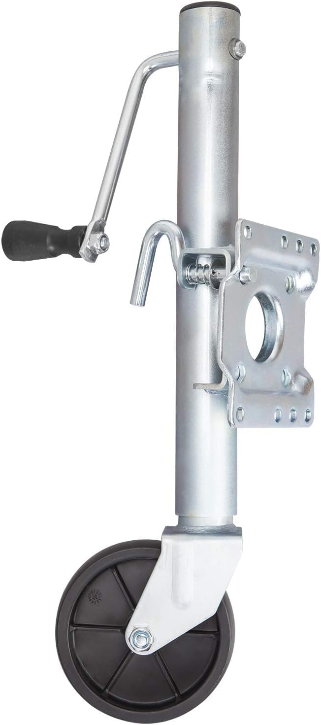 Road DAWG Trailer Jack - Heavy Duty Swivel Design | 1000lbs Capacity, 10" Lift, Bolt-On for RVs & Boats